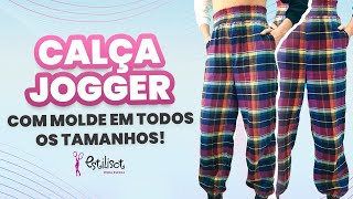 COMO FAZER CALÇA JOGGER [upl. by Hi717]