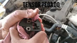 tensores pegados ruido de cadenas solución nissan tsuru sentra 16 v [upl. by Nyraf]