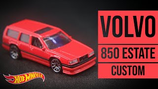 HOT WHEELS custom BTCC race car Volvo 850 Estate [upl. by Alyal]