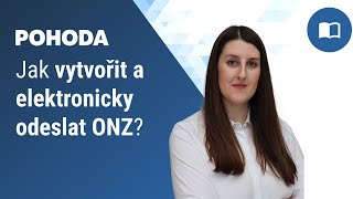 Jak v programu POHODA vytvořit a elektronicky odeslat Oznámení o nástupu do zaměstnání [upl. by Okwu]