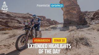 Extended highlights of Stage 10 presented by Aramco  Dakar2024 [upl. by Monda]