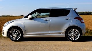 2013 Suzuki Swift Sport In Depth Review Exhaust Short Trip [upl. by Ahsircal232]