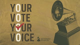 GRAMMY Voting Season Is Here  Your Vote Your Voice [upl. by Sidonia137]