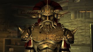 AI Voiced LEGATE LANIUS COMPANION in Fallout New Vegas [upl. by Olmsted785]