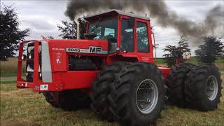 Massey Ferguson 4840 sound V8 [upl. by Nroht]