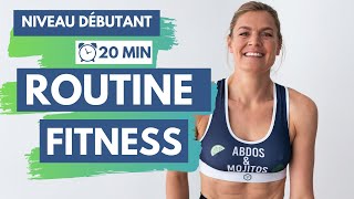 Routine FITNESS Débutant 🏋🏼‍♀️ 20 MIN FULL BODY [upl. by Crowell]