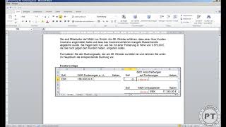 Forderungen bewerten Forderungsbewertung Zweifelhafte Forderungen Aufgabe 2 [upl. by Garett]