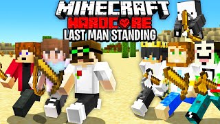 Minecraft Hardcore But Last Man Standing WINS 1000 REMATCH [upl. by Ennaitsirhc]