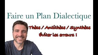 DISSERTATION au BAC ✍️ PLAN à FAIRE  😌 MÉTHODE pour un PLAN PARFAIT [upl. by Ailiec]