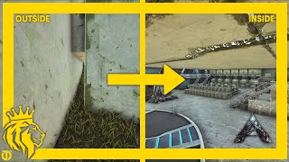 TOP 3 All Time BEST RAT HOLES W FULL Base Designs on Extinction  ARK Survival Evolved [upl. by Naerad]