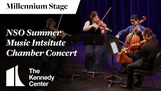 National Symphony Orchestra Summer Music Institute Chamber Concert Millennium StageJuly 20 2024 [upl. by Annoled]