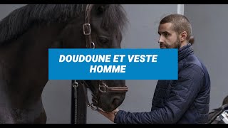 Nouvelle veste amp doudoune équitation homme [upl. by Kazimir]