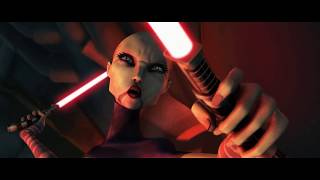 Luminara Unduli vs Asajj Ventress [upl. by Eisele]