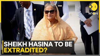 Bangladesh vows necessary steps to extradite Sheikh Hasina from India  Latest English News  WION [upl. by Adiv129]