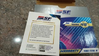 SF BATTERIES FOR Bike WITH QUICKLY ASSURANCE  online registrar sf batteries processes [upl. by Lenra]