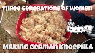 Making German Knoephla with Three Generations of Women [upl. by Fredella]