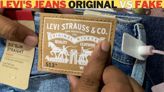 Levis jeans original vs fake  Levis jeans men  Levis jeans women  Levis jeans review [upl. by Irollam]