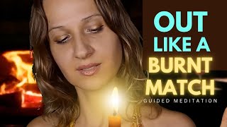 MELT Overthinking through Inner Warmth Sleep Meditation  Fireplace Sounds [upl. by Aamsa]