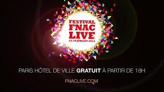 FESTIVAL FNAC LIVE 2015  la programmation complète [upl. by Naujid]