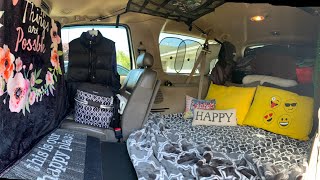 No Build SUV Camper for a Weekend Camping Road Trips  Ford Excursion [upl. by Earley67]