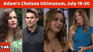 Young and the Restless Spoilers Adam Had Enough Chelsea Waffling Phyllis Traps Summer Culprits [upl. by Ona]