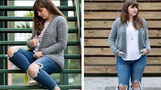 Crochet the Everyday Cardigan Sweater [upl. by Alpers]