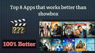 Showbox ReplacementAlternatives 2018  Apps that works better than Showbox [upl. by Phillip]