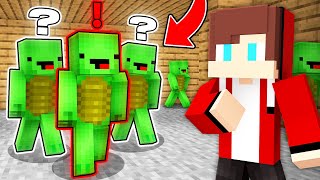 WHICH ONE OF THEM IS A CLONE CLONES of JJ Are ATTACKING Mikey in HIDE And SEEK in Minecraft Maizen [upl. by Fairlie415]