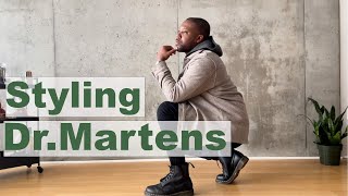 HOW TO STYLE DR MARTENS 1460  Mens Fashion 2021 [upl. by Tibbs213]