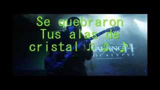 Alas de cristal  Avalanch Letra [upl. by Ruffin548]