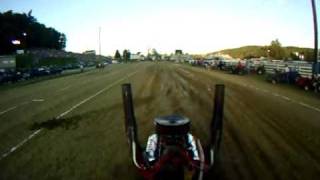 Gary Campbell with Dirt Dancer 2 MiniRod Pulling Tractor [upl. by Aihcela]