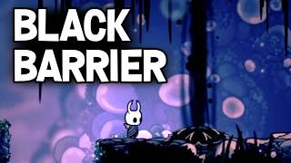 Hollow Knight How to Get Through Black Wall Barrier Quick Tip [upl. by Nosirb]