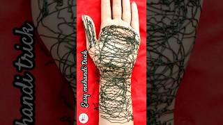 Fog mehandi design 😱 easy mehandi trick trending viral youtubeshorts art ytshorts 👍❤🥰 [upl. by Alroy206]