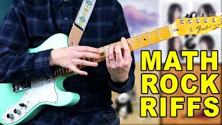 5 Easy Riffs That Will Teach You Math Rock [upl. by Retxab344]