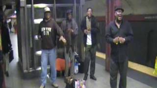 Free Acapella Concert In The SubwayDec 142008 [upl. by Annahsad]