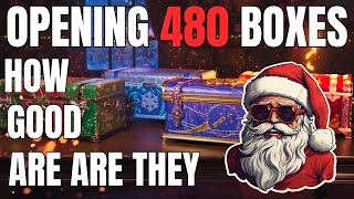 OPENING 480 LARGE BOXES  WORTH IT be the judge Holiday Ops 2024 [upl. by Templia144]