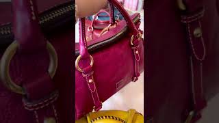 COLORFUL DOONEY amp BOURKE FLORENTINE SATCHEL BAG COLLECTION dooneyandbourke dooneybag dooney [upl. by Eneluj208]