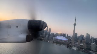 Air Canada Express Toronto City YTZ to Ottawa YOW [upl. by Ratep53]