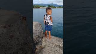 Batang pier dami huli trending fishing short [upl. by Aiki]