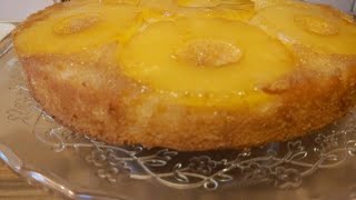 PINEAPPLE UPSIDEDOWN CAKE SIMPLE AND YUMMY DOOLSHO CANANAAS [upl. by Moorish5]