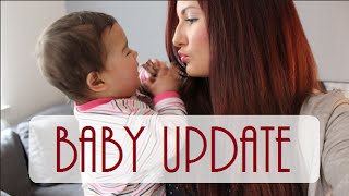 Baby Update  8 Monate  Einschlafen Abstillen Zahnen [upl. by Julius]