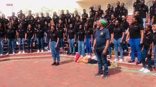 UNAM choir singing at stellenbosch university [upl. by Ermengarde]