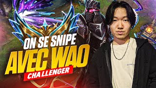 ON SE SNIPE AVEC WAO EN CHALLENGER [upl. by Annaid]