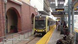 LA Metro E Line Arriving at LATTCOrtho Institute [upl. by Emmet64]