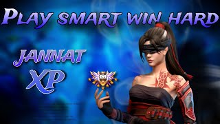 free fire play smart but win hard  free fire new gamplay video  Jannat XP [upl. by Gwenny965]