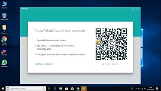 How To Install WhatsApp On Windows 10 [upl. by Ellehcit]