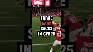 Use This Defensive Tip to Get EASY Sacks In College Football 25 [upl. by Shirlene]