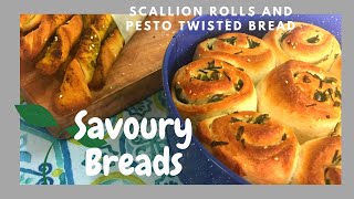 Savoury Breads Recipe  2 Ways [upl. by Cyrill556]