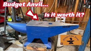 Best Budget Anvil Cash or Trash Reviewing the Vevor 132 lbs  60 Kg cast steel anvil [upl. by Tedi]