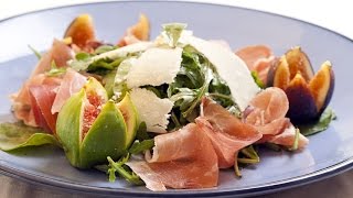 How to Make a Fig Arugula and Prosciutto Salad [upl. by Trey273]